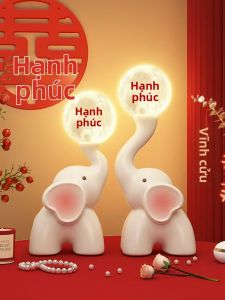 CHUCHEN | Wedding Decorative Long Burning Bedside Lamp