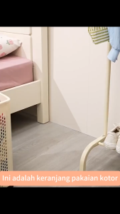 Laundry Basket Keranjang Dengan Roda Keranjang penyimpanan pakaian kotor serbaguna Lipat Keranjang Baju
