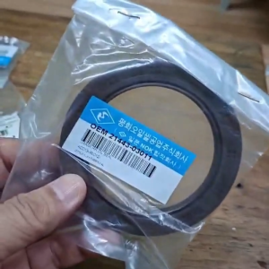 OEM 21443-03011 Rear Crankshaft Oil Seal - Fits: Grand 110 Accent Elantra I20 Piolet Rio Soul Sonic Niro - Made in Korea