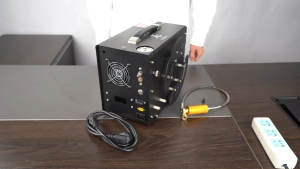 High Pressure PCP Air Compressor 4500Psi 300Bar Portable Electric Air Pump Compressor Heavy Duty