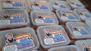 Paket 20 pcs Stiker Tedak Siten | Aqiqah | Tasyakuran Kelahiran | Stiker Cutting Custom Unik