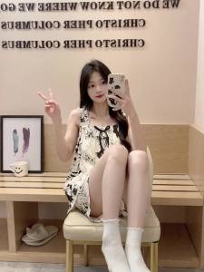 High Quality Camisole Pajamas with Chest Padded for Womens Summer Thin Sleeveless Shorts Pyjamas Student Girls Sweet Sleeping Wear Set Plus Size