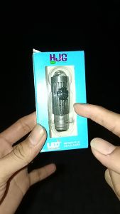 Lampu utama H6 laser kipas plus senja putih kuning AC DC