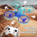 JJRC H127 RC Drone UFO Fall-Resistant Crash-Resistant Remote Control Helicopter UAV 360 Rotating Stunt Quadcopter Christmas Gift. 