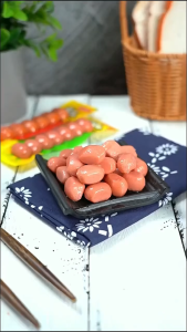 Vitality Crispy Bone Sausage 42g 7 Pieces Pack Grilled Sausage Spicy Original Flavor Hot Dog Snack Home Use Whole Box