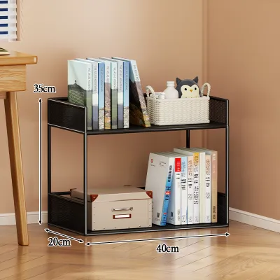 Evesigar | Mobile Multi-level Bookshelf Organizer
