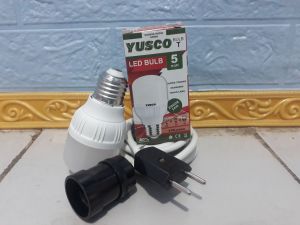 Fiting Lampu Gantung Siap Pakai + Kabel 1-10 Meter Bonus Lampu