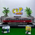 [MAINAN KERETA API INDONESIA] KA ARGO WILIS CC206 Rangkaian Kereta Eksekutif [Handmade by C&P Railways]. 