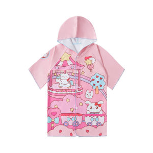 fitlook | Hooded Quick-drying Soft Bathrobe