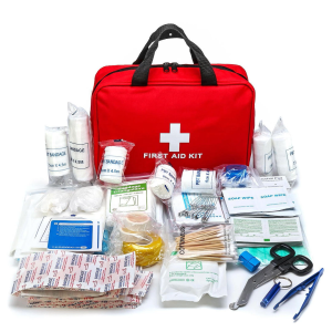 Portable First Aid Kit with Flashlight 47pcs/160pcs Painkiller kit Medical Survival Bag Mini Emergency BagMedical Bag