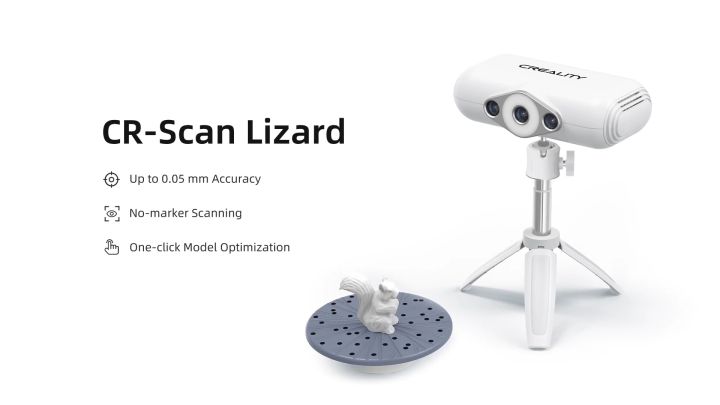 Máy quét 3D Creality Scanner CR-Scan Lizard Luxury (Color Kit) độ chính ...