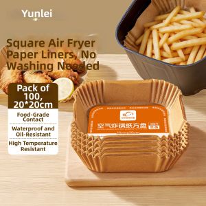 Yunlei | Air Fryer Food Grade Thick Microwave Oven Baking Oil Absorbent Silicone Paper