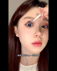 Glue Free Self-Adhesive False Eyelashes Natural Single Cluster Removable Eyelashes