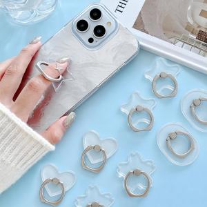 5Pcs Transparent Phone Ring Holder Grip / 180° Rotation Holder / for Tablet Phone Accessories