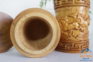 Hộp trà gỗ Hương Đá Mã Đáo Thành Công