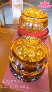 Bát Tụ Bảo Thỏi Vàng Kim Nguyên Bảo nhiều kích thước 8cm