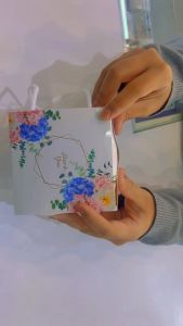 20 Pcs Bowl Box Kotak Mangkuk Doorgift Goodies Tunang Kahwin Nikah Kotak with Window and Tali GKT-321 Kotak Door Gift