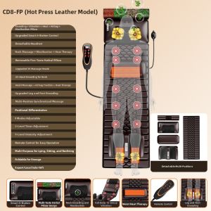 YOUNAI | Full Body Massage Mat with Heat 110V-220V