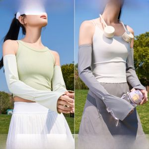 miiow | Womens Summer Lightweight Breathable UV Protection Ice Silk Sleeve Covers Driving Arm Protector MiiOW Cat Person Brand