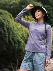 NatureHike | Quick-Drying Outdoor Hiking Shirt Collar Long Sleeve Sun Protection