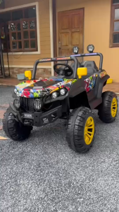 รถแบตเตอรี่เด็กสุดเท่ห์ รถเด็กนั่ง รถแบตเตอรี่เด็ก รถไฟฟ้าเด็ก รถของเล่นเด็ก รหัส203