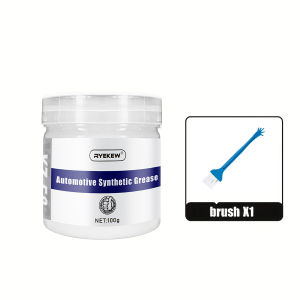 Car Sunroof Track Lubricating Grease 100g White Car Lubricant Oil Grease Mechanical Maintenance Door Abnormal Noise Antirust Oil
