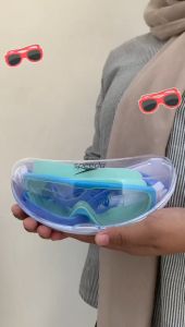 Kacamata Renang Anak Remaja Swimming Googles Dewasa Anti FOG Anti UV Big Frame Bonus Ear Plug