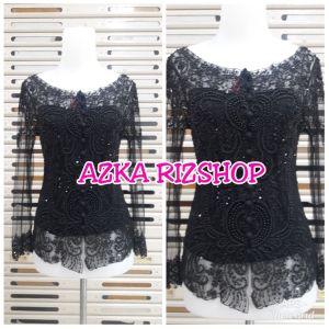 atasan kebaya pesta kebaya murah kebaya kerah sabrina + longtorso