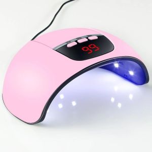 Lulaa | LINMANDA LED UV Lamp 54W Resin Curing Light Gel Nail Polish 3 Timer Setting Auto Sensor USB Powered for Novice DIY or Salon Use