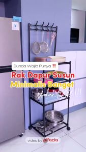 PIFACIA Rak Dapur Susun & Rak Rice Cooker Magiccom