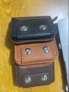 New mens wallet card holder coin and key storage wallet multiple card slots 3 colors multifunctional easy to carry