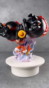 Mô hình Onepiece - Luffy 2 đấm Đại Bác - Cao 28cm - Nặng 1.3kg - Figure OnePiece - Box Màu