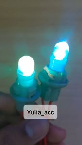 2 Lampu Senja Kedip 7 Warna - Bisa Untuk Spedometer / LED Untuk Lampu Motor - Indicator Gigi - Lampu Senja Plat Nomor Motor DLL