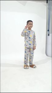 Kiminori LANA.PP Setelan Baju Tidur Anak Laki-Laki Lengan Panjang