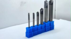 Chamfer End Mill 120 Derajat 3 F Straight V Endmill d 3 - 12 mm HRC50