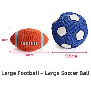 EETOYS | Chew Resistant Squeaky Ball Pet Training Toy