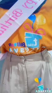 Sash Selempang HBD / Selempang Satin Happy Birthday / Sash samir HBD