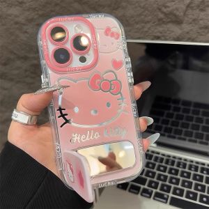 Full Coverage KT Cat Phone Case for Apple 16Promax Xiaomi 15 Couple iPhone 14 Huawei Mate60Propura70 Honor Vivo Redmi K80 Opporeno13
