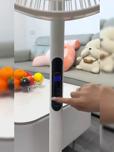 kipas angin berdiri 16 Inch 8 Speed stand fan Kawalan Jauh standing fan portable Remote Control 5 Blades Silent Fan Strong Wind Floor Fan 落地扇