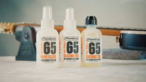 Dunlop GA60 Pure Formula 65 Silicone Free Care Kit Guitar Polish Intensive Cleaner Coconut Oil Fretboard Conditioner