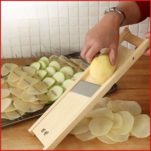 Potato Chips Slicer Cut Lotus Root Potato Chips Grater Commercial Thick Slices Lemon Potato Sweet Potato Wipping Tissue Chopping Artifact