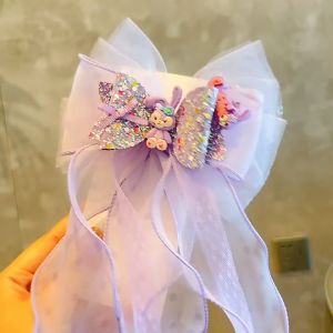 EASY WEARHOUSE Girls Princess Frozen Elsa Stella Lou LinaBell High Quality Hair Clip Hair Accessories Baju Raya Budak 2024