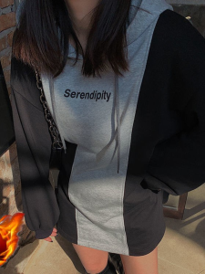 Váy Nỉ Trẻ Em Màu Trơn Mùa Thu Đông Có Mũ Trùm Đầu Dài Tay Thắt Lưng Cao Váy Dài Đến Giữa Bắp Chân Dáng Rộng Màu Trơn