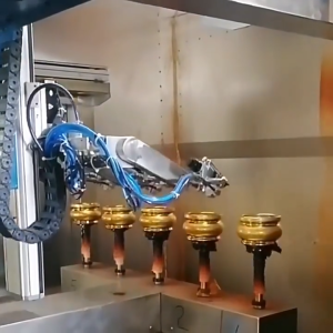 WA-101 1.5 Nozzle Automatic Spray Paint Gun Reciprocating Machine Production Line Automatic Painting Pneumatic Spray