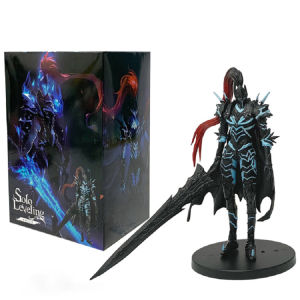 Bandai | 21cm Solo Leveling Anime Figure Knight commander Yeagley Berserker Anime Peripheral PVC Model Collection Figurine Doll Toys Gift