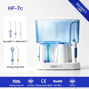 H2ofloss | Máy tăm nước H2ofloss HF-7 - Chuyên dụng cho người niềng răng và gia đình