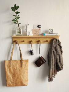 Nordic Style Wall Mounted Shelf Partition Entrance Decorative Linear Wall Hanging Bedroom Living Room Hook Storage Rack