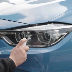 Smoke Black Car Headlight Protective Film for BYD Sealion 07 EV 2023-2025 TPU PPF Pre Cut Anti-Scratch Vinyl Wrapping Film