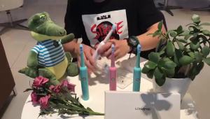 228 Electric Toothbrush Soft Bristle Fully Automatic Smart Sonic Electric Toothbrush DuPont Bristle Portable Electric Toothbrush