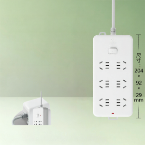 Bull | Wide-Spaced 6-Outlet Power Strip